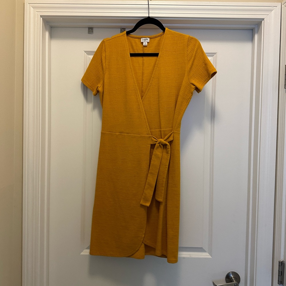 Jcrew wrap dress size small